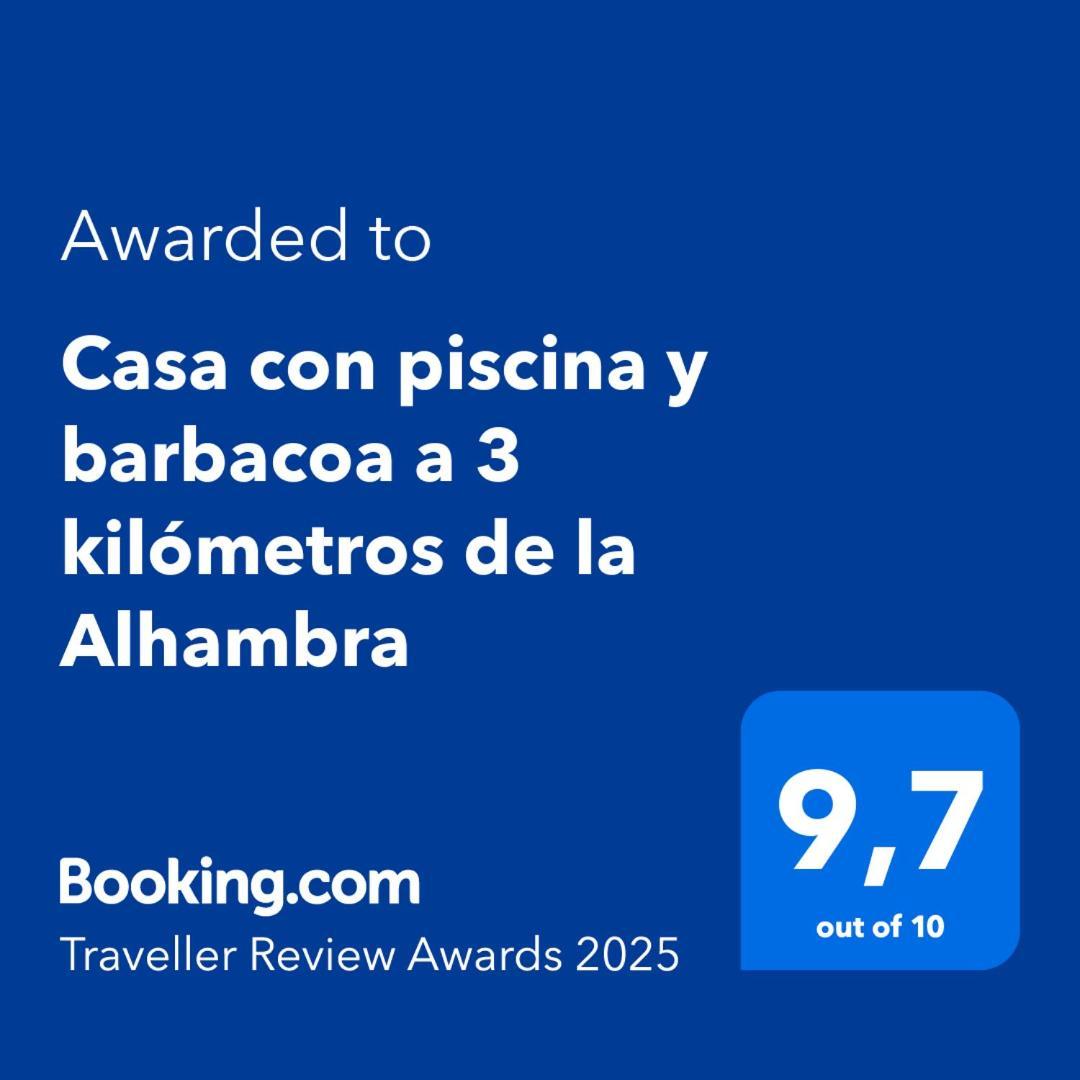 Casa Con Piscina Y Barbacoa A 3 Kilometros De La Alhambra Huétor Vega